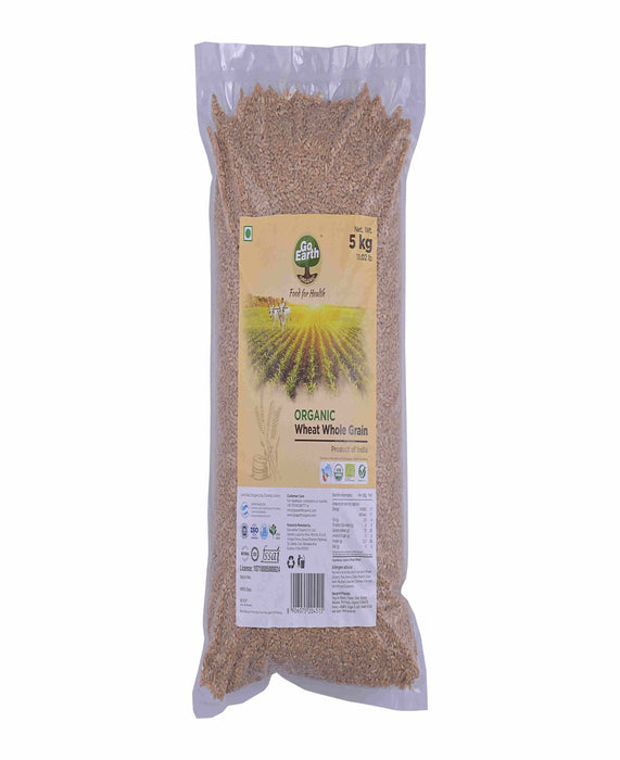 Go Earth Organic Whole Wheat Grain 5Kg