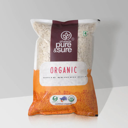 Pure&Sure Organic Beaten Rice 1Kg-1